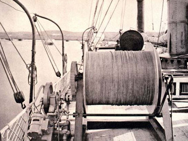 The Blake was the first ship to use steel wire for dredging and anchoring. (NOAA Photo Library).