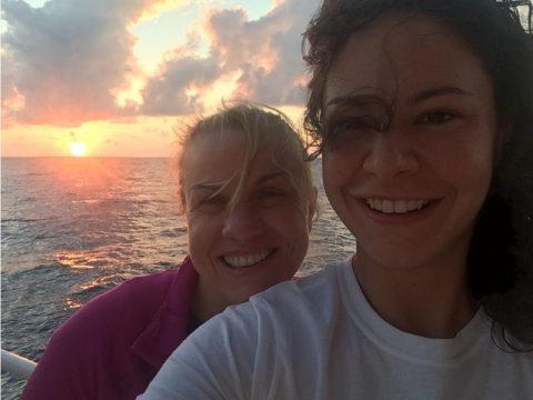 Dr. Schweikert’s current postdoctoral advisor is Dr. Heather Bracken-Grissom. They work together at Florida International University.
